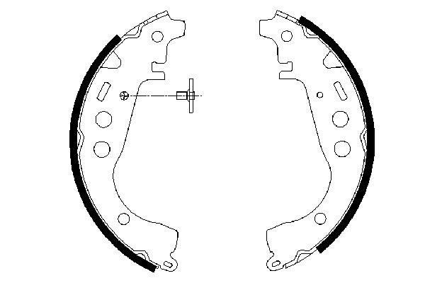 Zapatas de freno de tambor traseras Bosch 0986487589 precio, desde 30,81 EUR