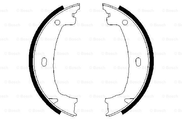 Zapatas de freno de mano Bosch 0986487608 precio, desde 27,06 EUR