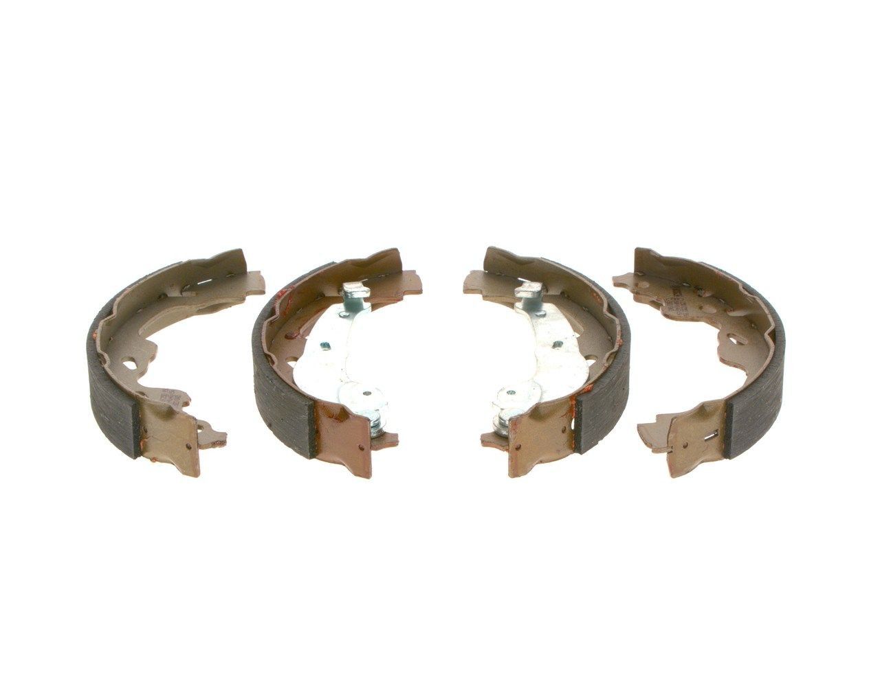 0986487665 Bosch Zapatas de freno de tambor traseras