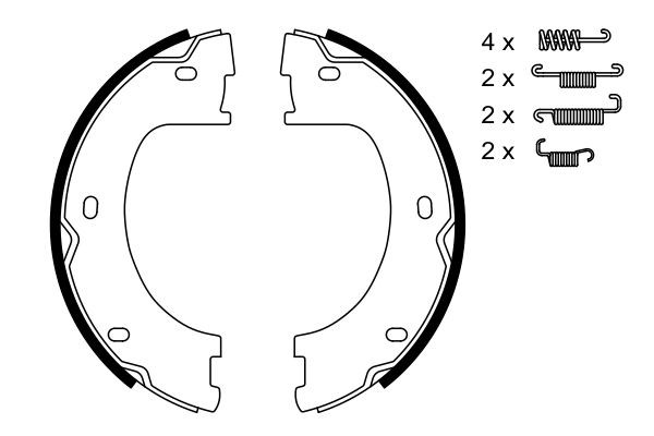 Zapatas de freno de mano Bosch 0986487751 precio, desde 48,76 EUR