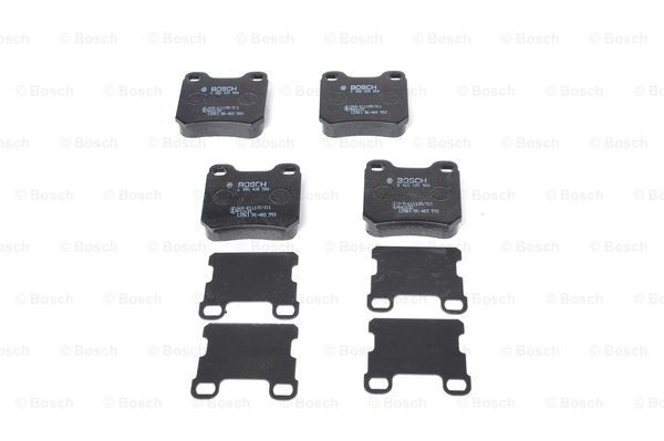 Pastillas de freno traseras 0986490500 Bosch