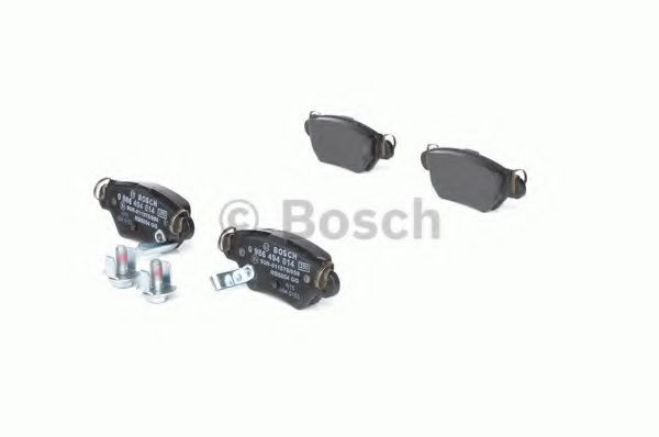 Pastillas de freno traseras 0986494014 Bosch