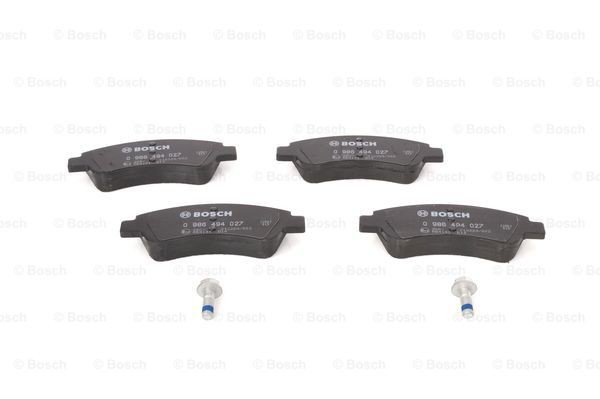 Pastillas de freno 0986494027 Bosch