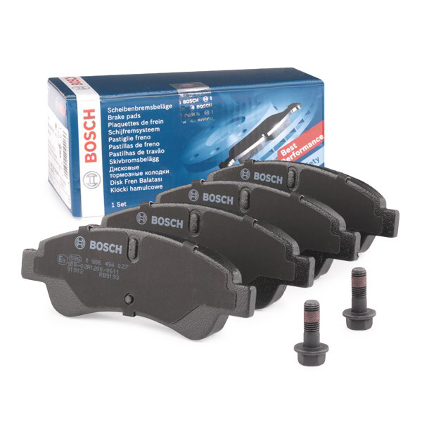 Comprar 0986494027 Bosch Pastillas delanteras de freno