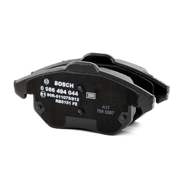 Pastillas de freno 0986494044 Bosch