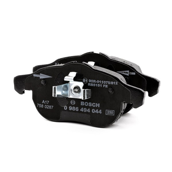 Comprar 0986494044 Bosch Pastillas delanteras de freno
