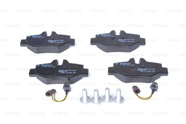 0986494082 Bosch Pastillas freno traseras
