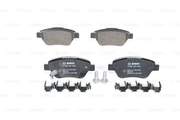 0986494092 Bosch Pastillas delanteras