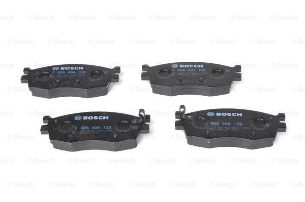 Pastillas de freno 0986494139 Bosch