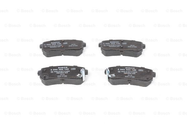 Comprar 0986494140 Bosch Pastillas de freno traseras