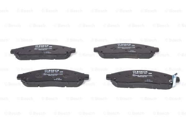 0986494151 Bosch Pastillas delanteras