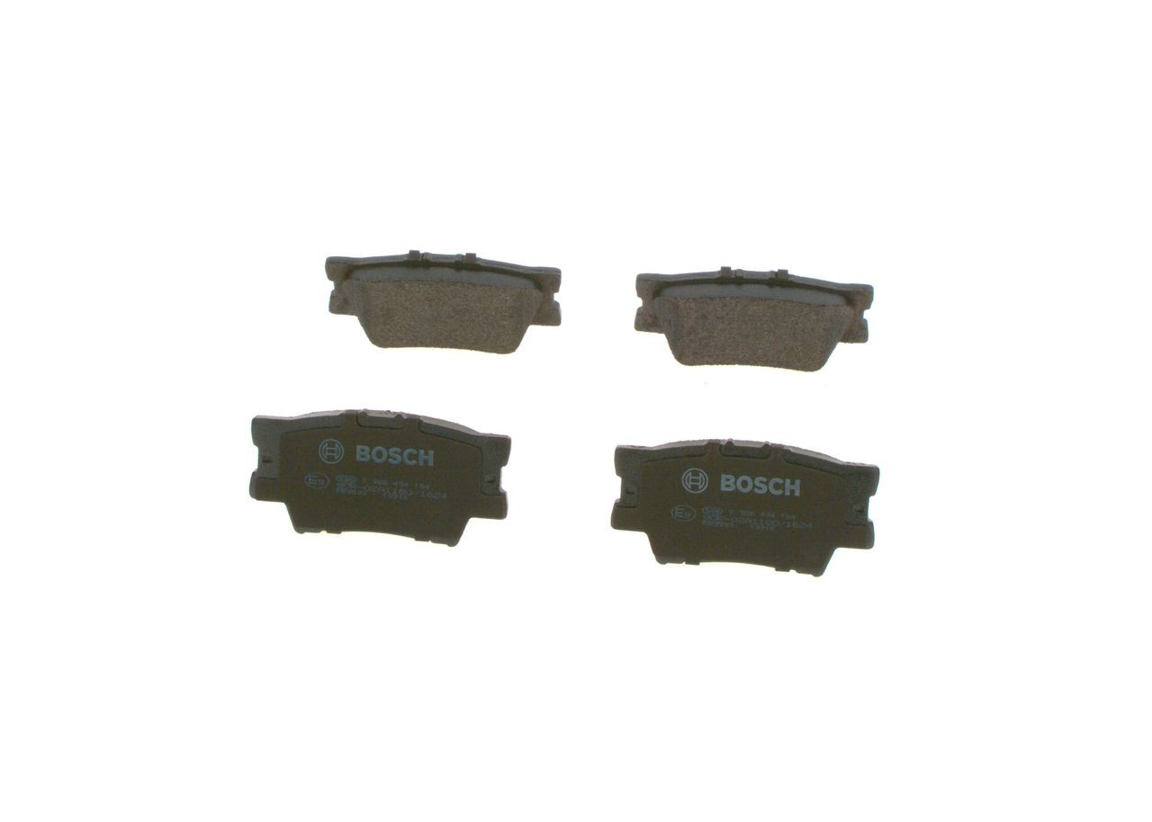 0986494154 Bosch Pastillas freno traseras