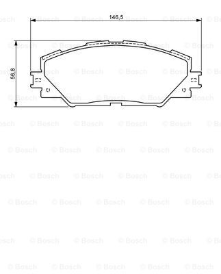 Comprar 0986494174 Bosch Pastillas delanteras de freno