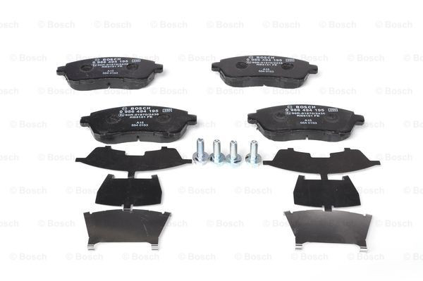 Comprar 0986494195 Bosch Pastillas delanteras de freno