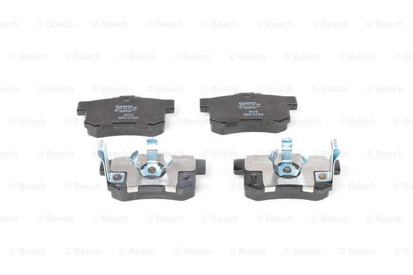 0986494233 Bosch Pastillas freno traseras