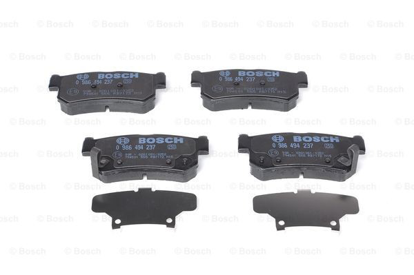 Pastillas de freno traseras 0986494237 Bosch
