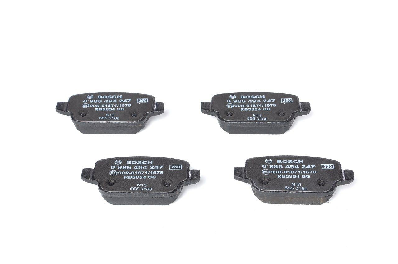 Comprar 0986494247 Bosch Pastillas de freno traseras
