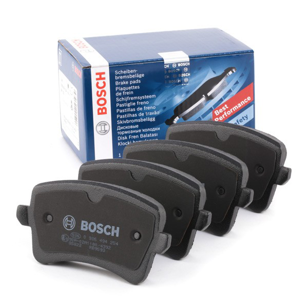 0986494254 Bosch Pastillas freno traseras