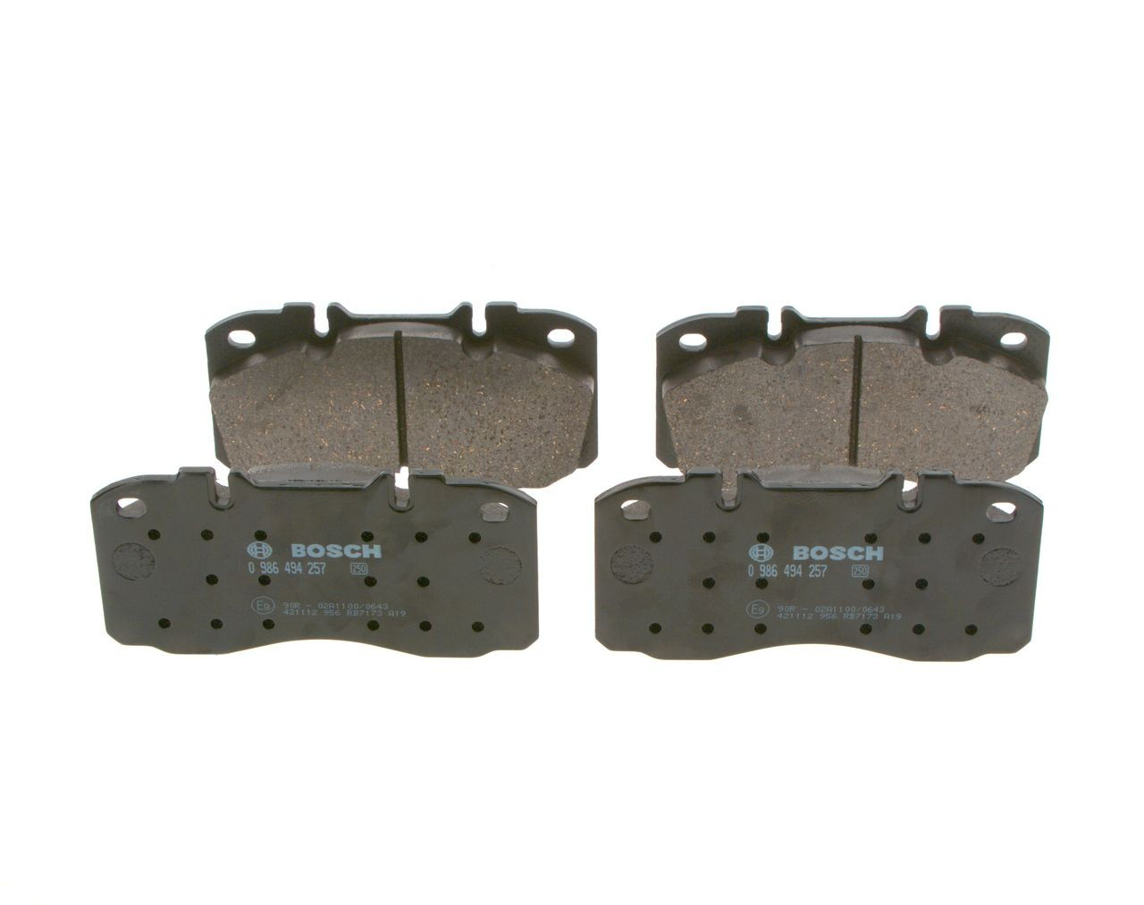 Pastillas freno delanteras Bosch 0986494257 precio, desde 48,54 EUR