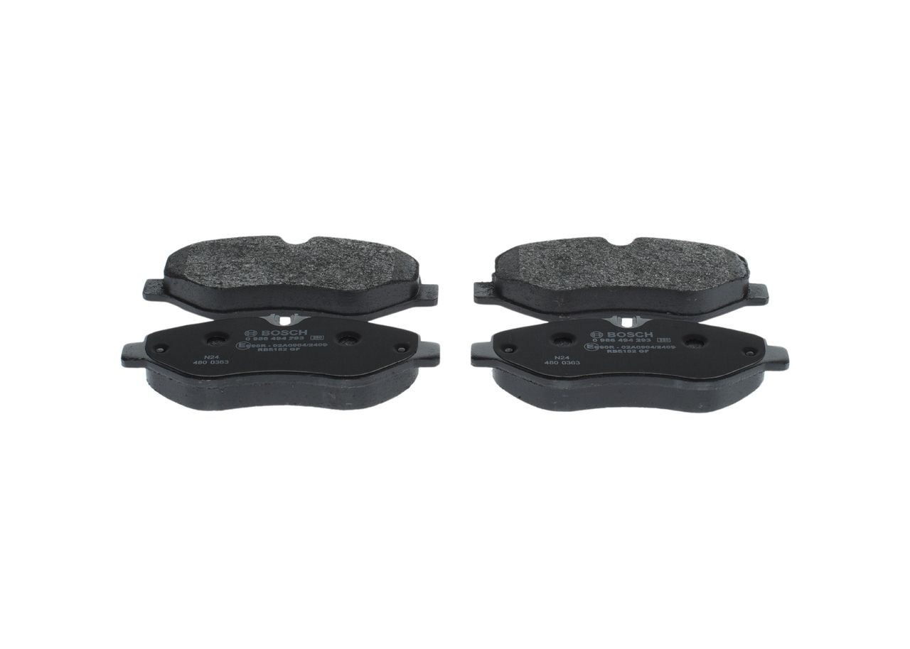 Comprar 0986494293 Bosch Pastillas delanteras de freno