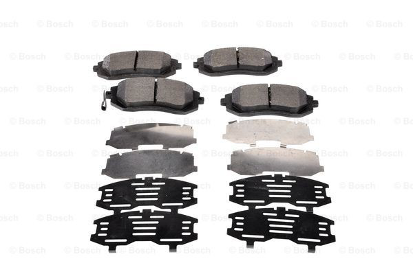 0986494315 Bosch Pastillas delanteras