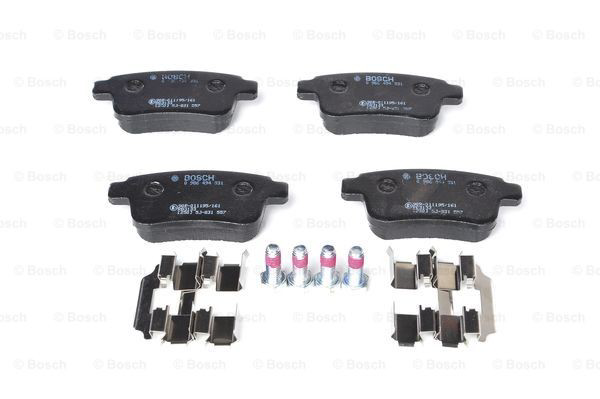 Pastillas traseras de freno Bosch 0986494331 precio, desde 20,31 EUR