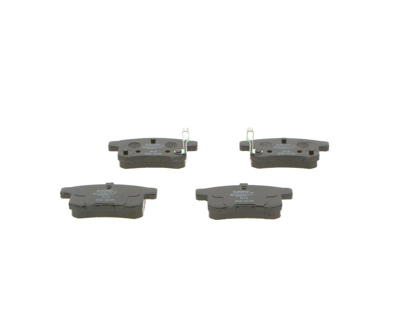 Pastillas de freno traseras 0986494338 Bosch