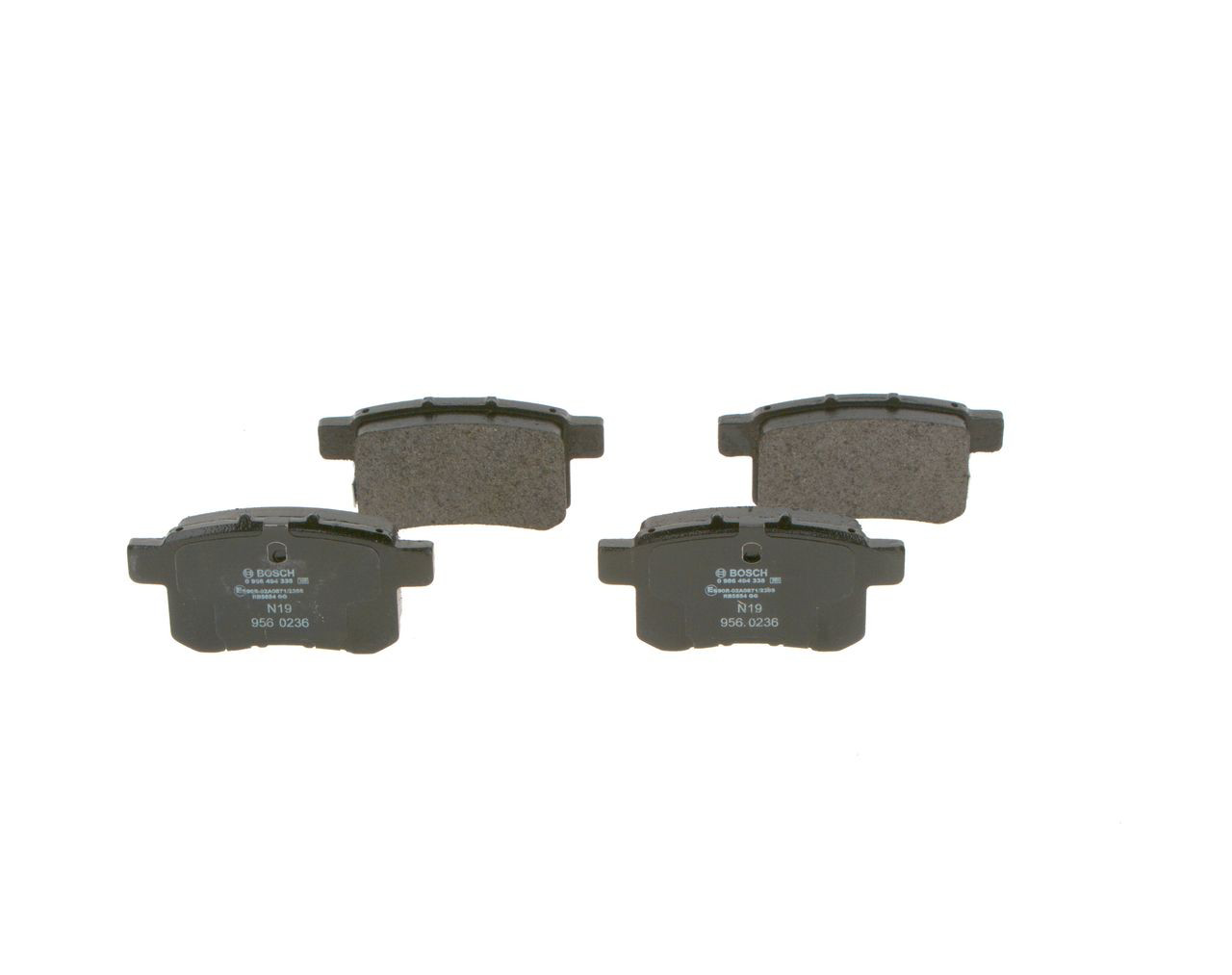 Pastillas traseras de freno Bosch 0986494338 precio, desde 25,30 EUR