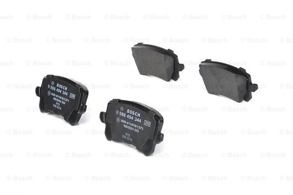 Comprar 0986494344 Bosch Pastillas de freno traseras