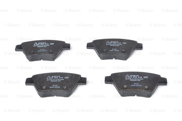 Pastillas traseras Bosch 0986494416