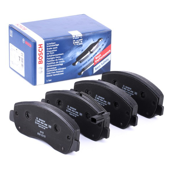 0986494498 Bosch Pastillas delanteras