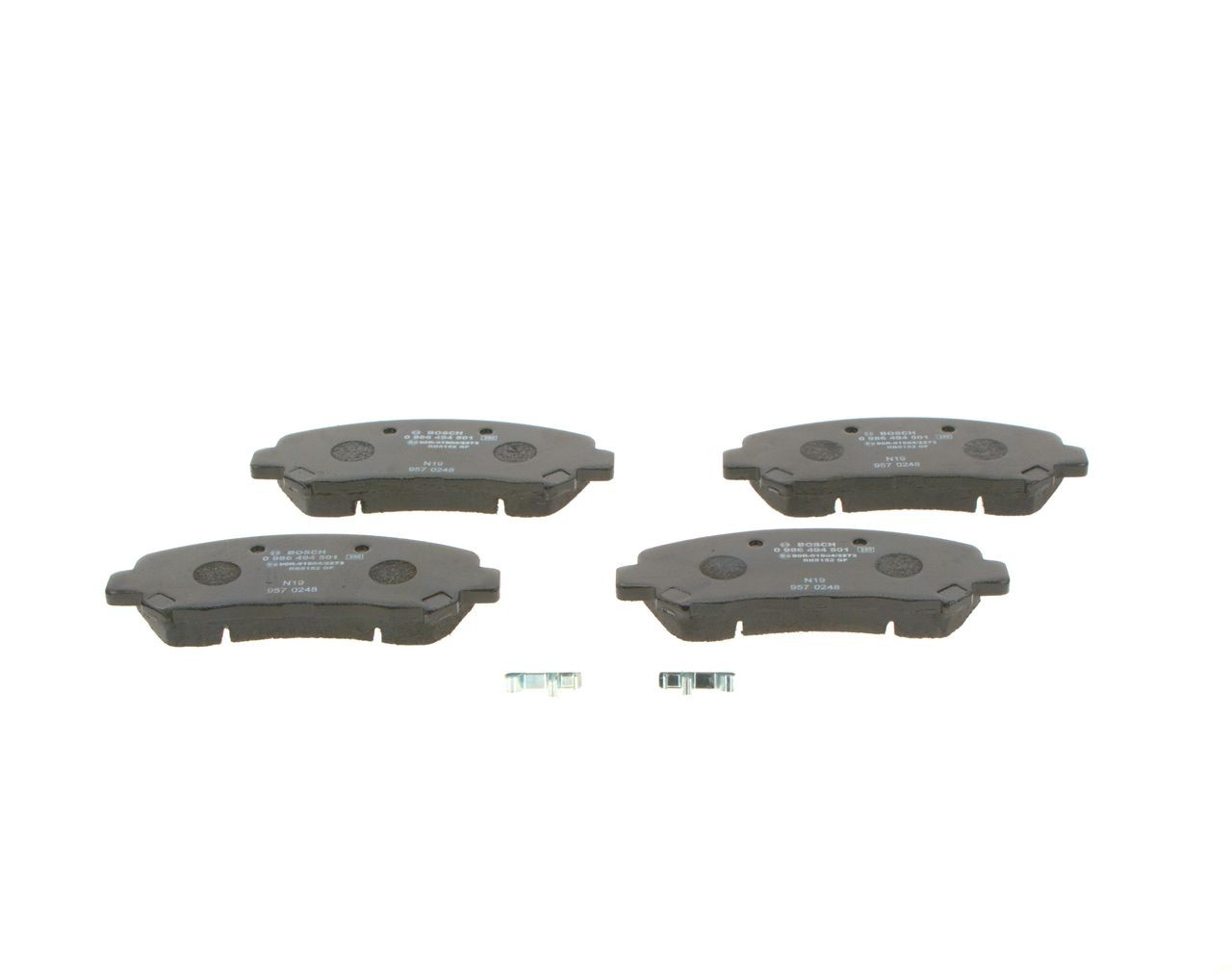 0986494501 Bosch Pastillas delanteras