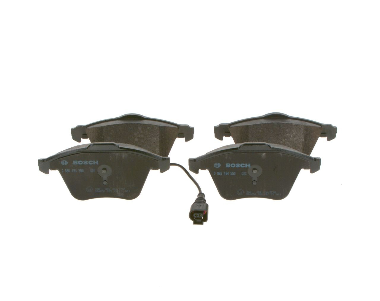 Comprar 0986494550 Bosch Pastillas delanteras de freno