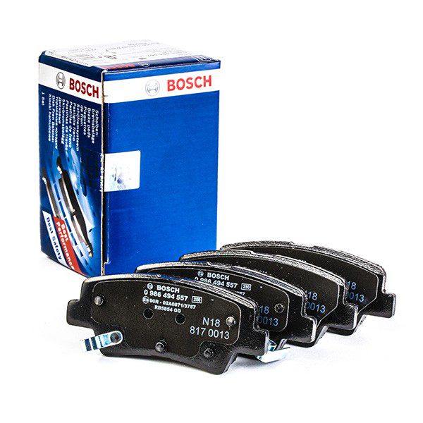 0986494557 Bosch Pastillas freno traseras