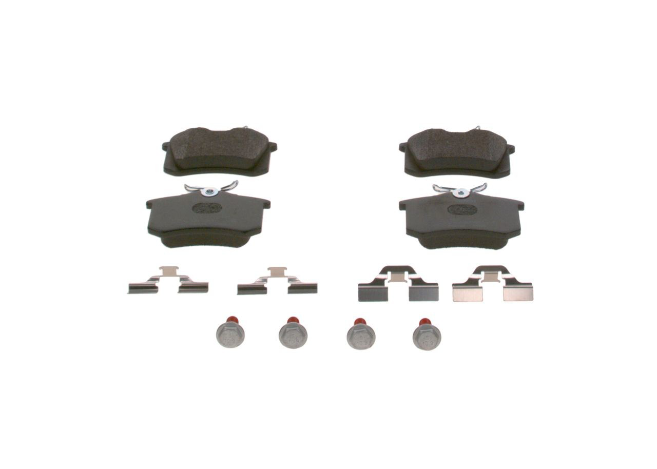 0986494600 Bosch Pastillas freno traseras
