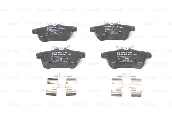 0986494640 Bosch Pastillas freno traseras