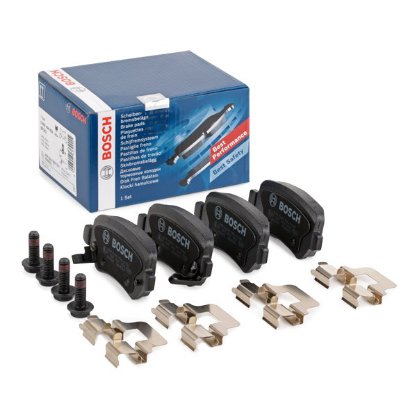0986494654 Bosch Pastillas freno traseras