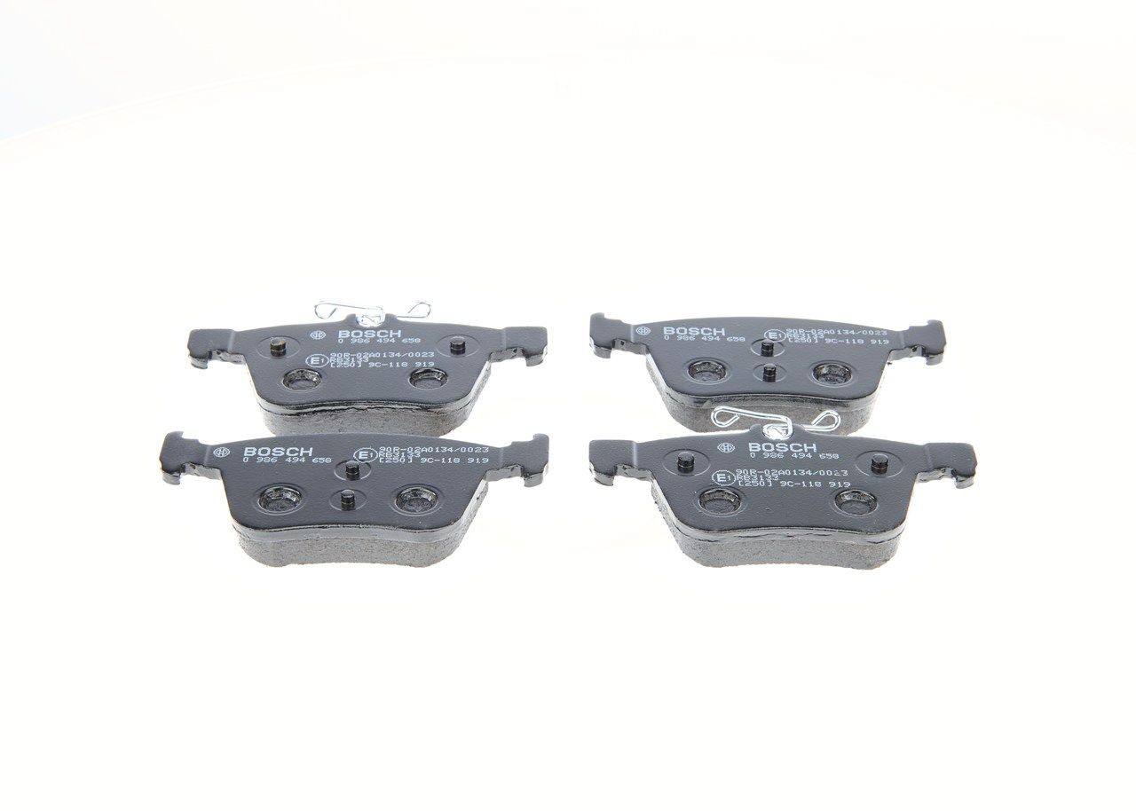 0986494658 Bosch Pastillas freno traseras