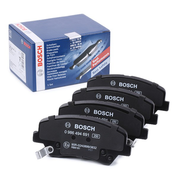 0986494691 Bosch Pastillas delanteras