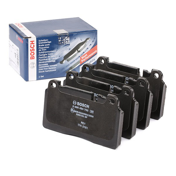 Pastillas de freno 0986494702 Bosch