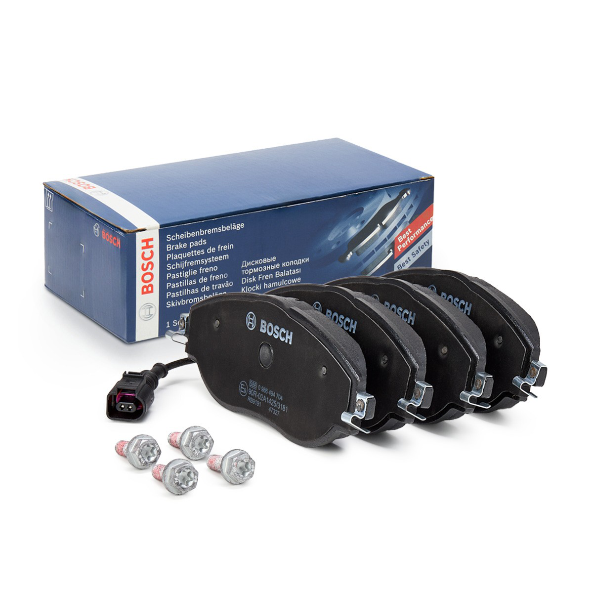 Comprar 0986494704 Bosch Pastillas delanteras de freno