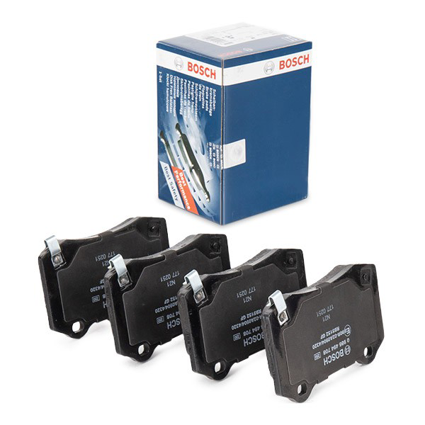Pastillas de freno traseras 0986494708 Bosch