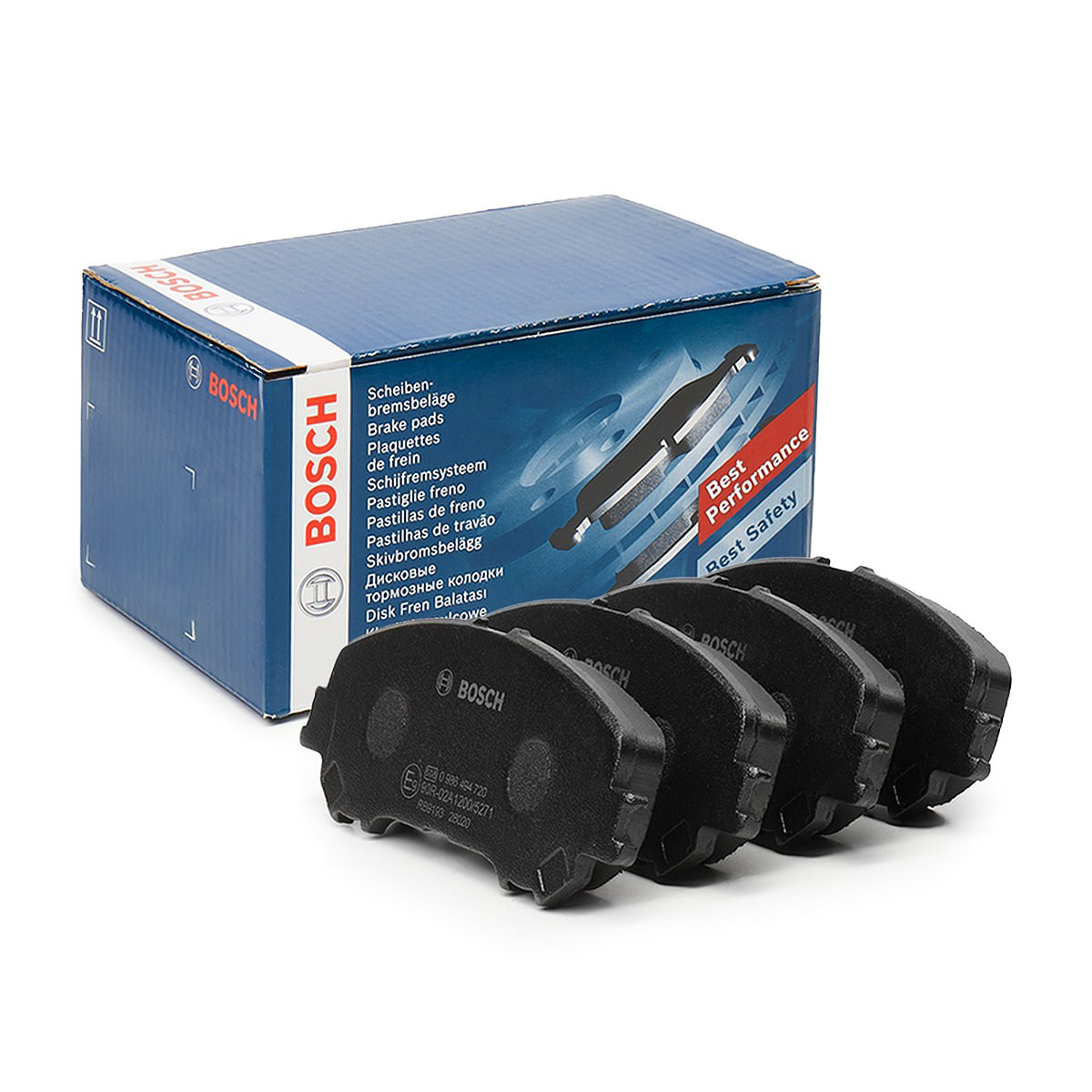 0986494720 Bosch Pastillas delanteras