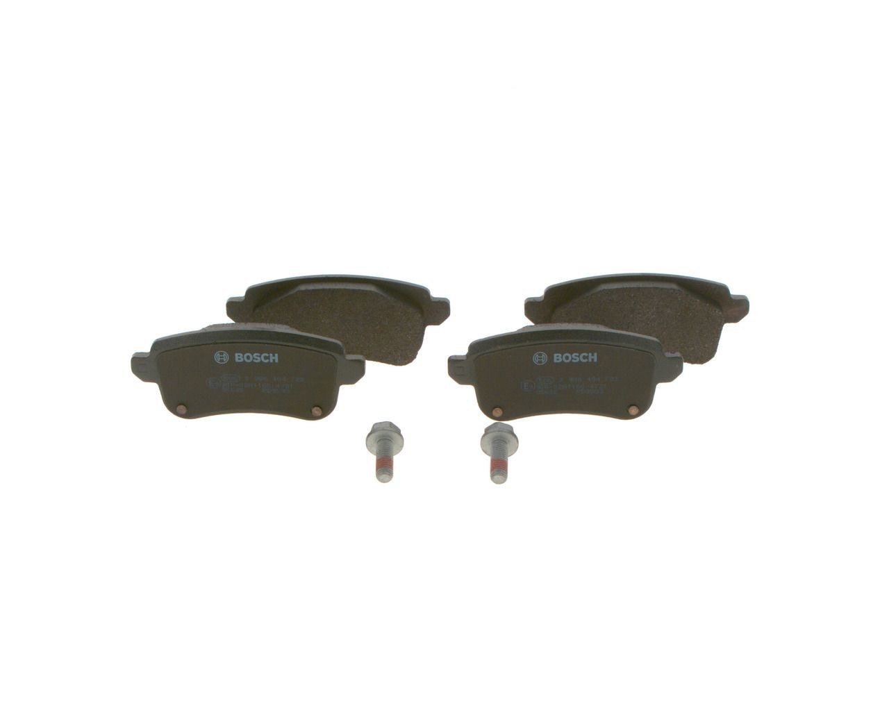 0986494723 Bosch Pastillas freno traseras