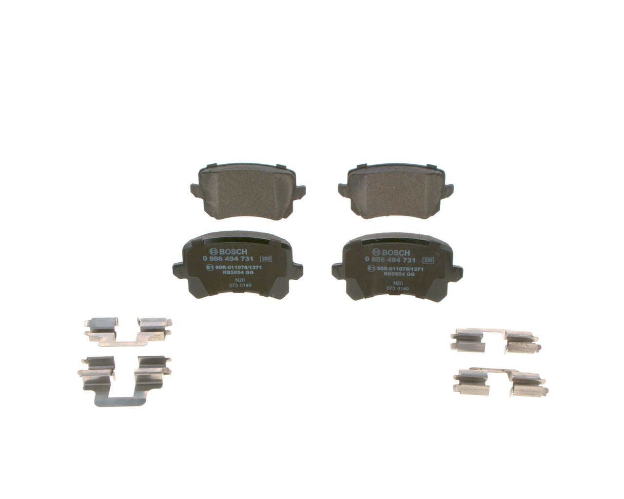 Pastillas traseras de freno Bosch 0986494731 precio, desde 27,22 EUR
