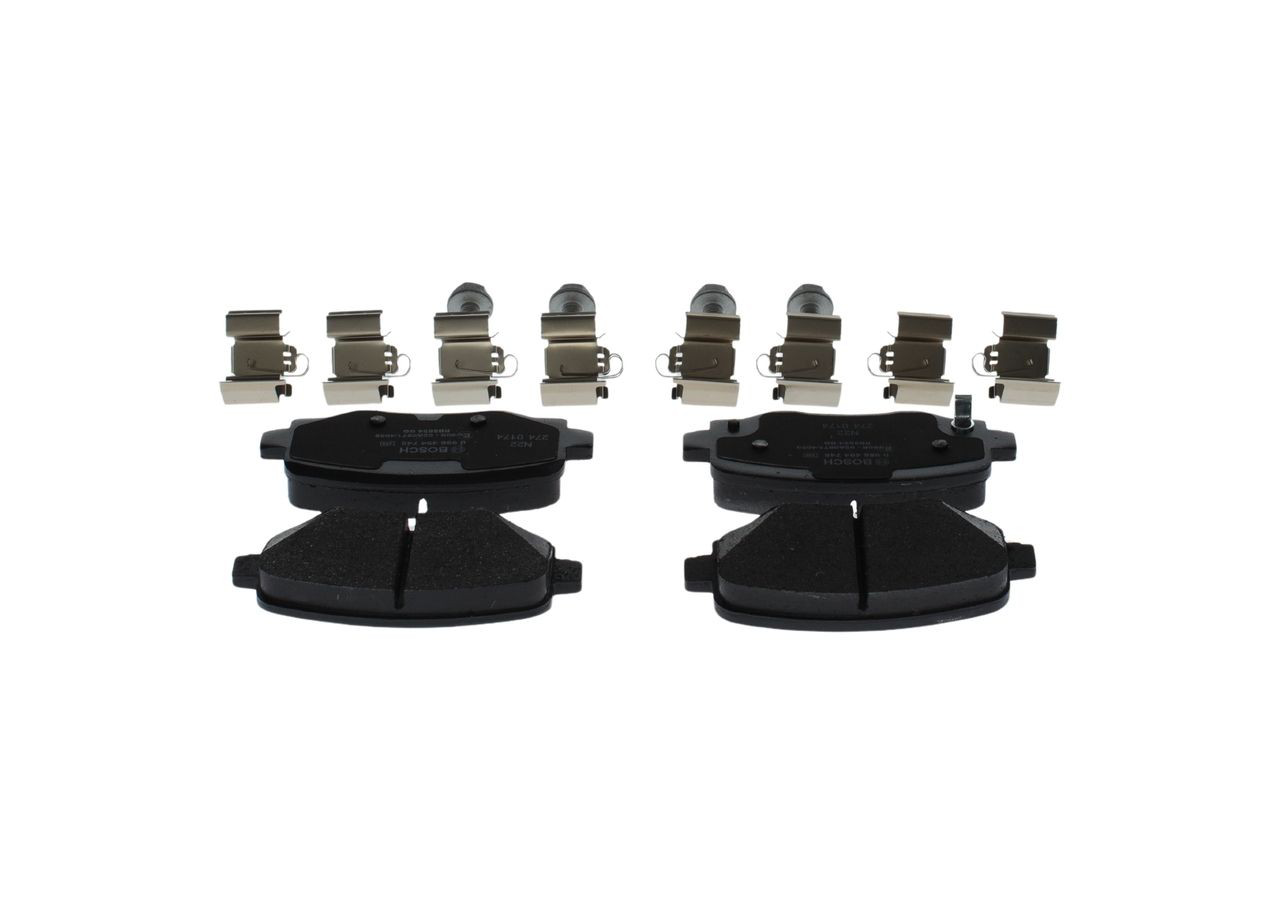 Comprar 0986494745 Bosch Pastillas de freno traseras