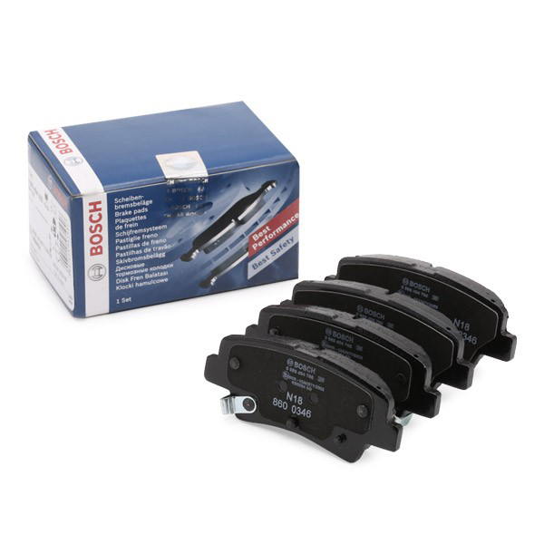0986494768 Bosch Pastillas freno traseras