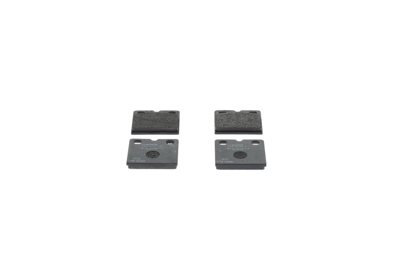 Pastillas de freno traseras 0986494775 Bosch