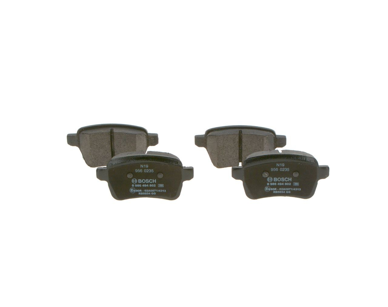 Pastillas traseras de freno Bosch 0986494802 precio, desde 28,62 EUR