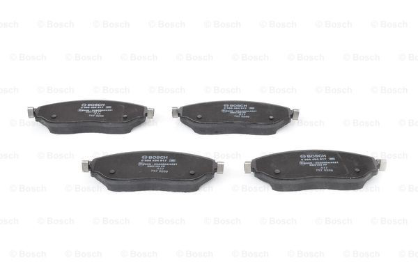Comprar 0986494817 Bosch Pastillas delanteras de freno